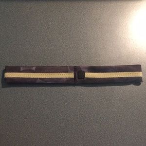 Lululemon black/gray/olive green headband